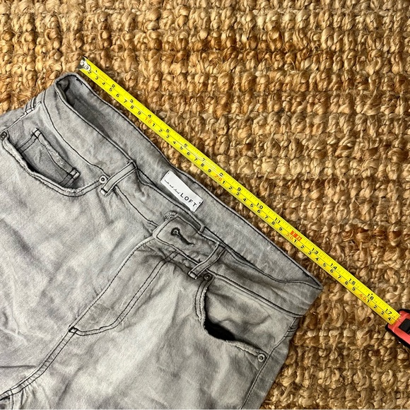 LOFT WOMENS STRAIGHT CROP JEAN SIZE 26 - Picture 6 of 12